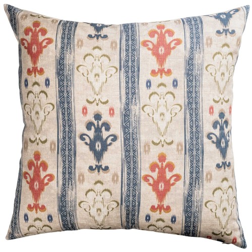 Saffron stripe linen blend - saffron,