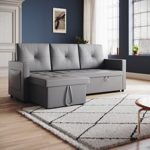Seater pull out sofa bed - sofa,