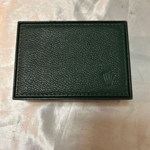 Rolex green watch box - watch,