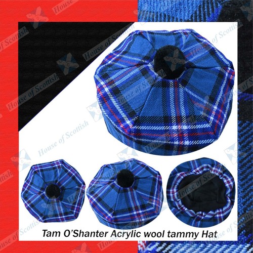 Rangers tartan tam shanter - rangers,