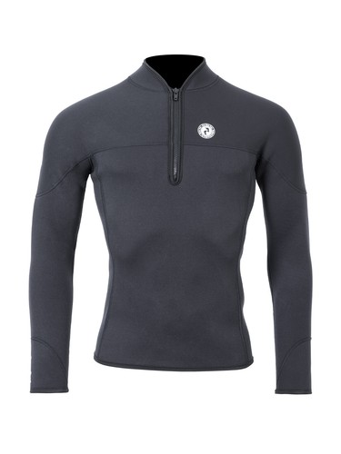 Mens heritage 3mm half zip - half,