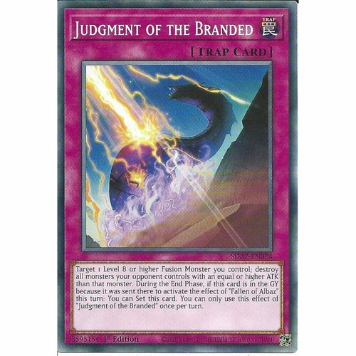 Judgment the branded - of,