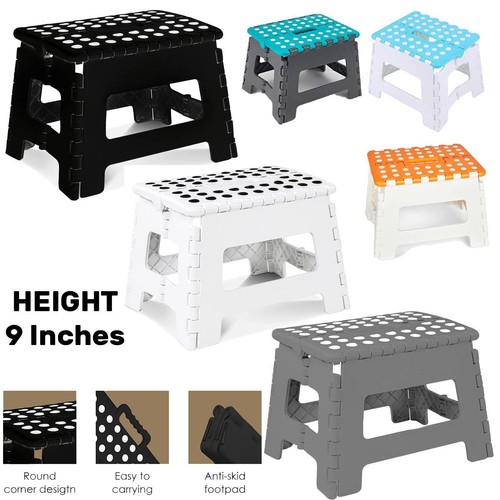 Folding step stool plastic - folding,