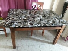 Wild Agate Dining Table, Wild