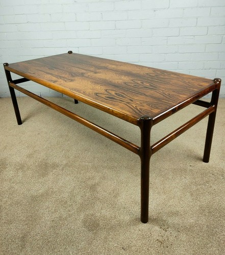Rosewood coffee table - table, by