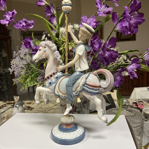 Lladro boy carousel - boy,