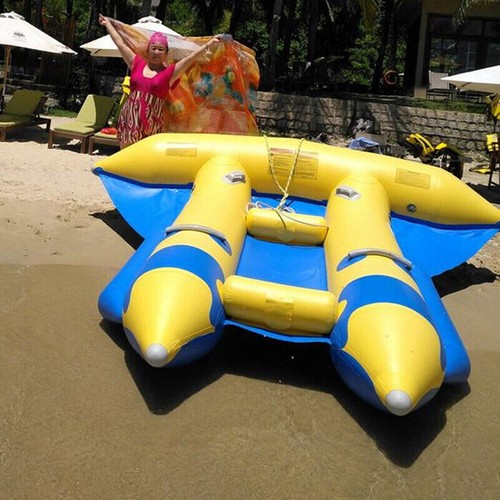 Inflatable banana boat - boat, water