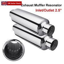 2X 2.5"ID  Universal Exhaust