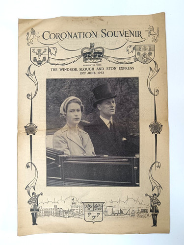1953 coronation souvenir - coronation,