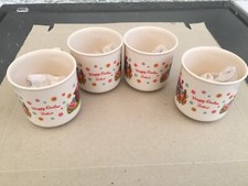 Butlins Easter Egg Cups x 4
