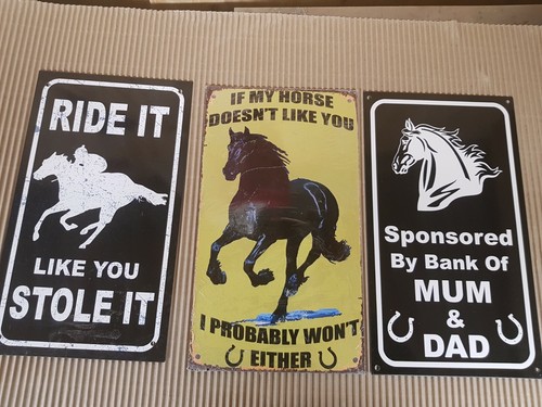 Horse funny quotes - 8", x