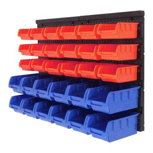 Hole plastic bins - 30,