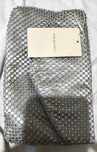 Primark silver metallic mesh - metallic,