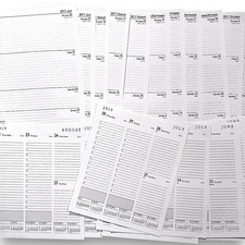 25 Old Diary Pages for Junk