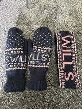 Jack Wills mittens and headband