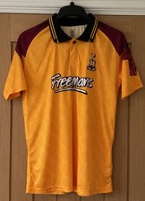 Bradford City AFC 1993/94 retro shirt