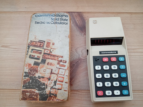 Vtg commodore solid - commodore,