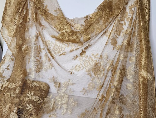 Vintage french metallic gold - metallic,