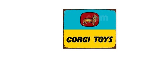Corgi toys retro look metal - retro,