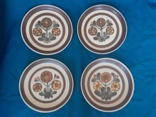 Denby Mayflower 4 x  Tea Plates - 6 3/4 inch