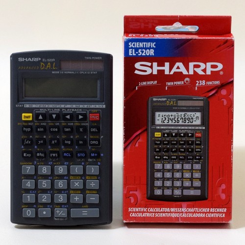 Sharp 520r scientific - el-520r,