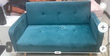 Teal Two Seater Sofa