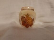 Royal Worcester Company Palissy Small Ginger Jar Fruit Pattern 