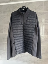 Berghaus Men's Hottar Hybrid Jacket Hydroloft Padded - Large - Black