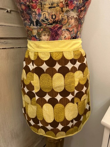 Vintage half apron lovely - vintage,