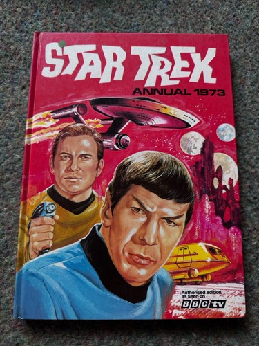 Star trek annual 1973 vintage - star,