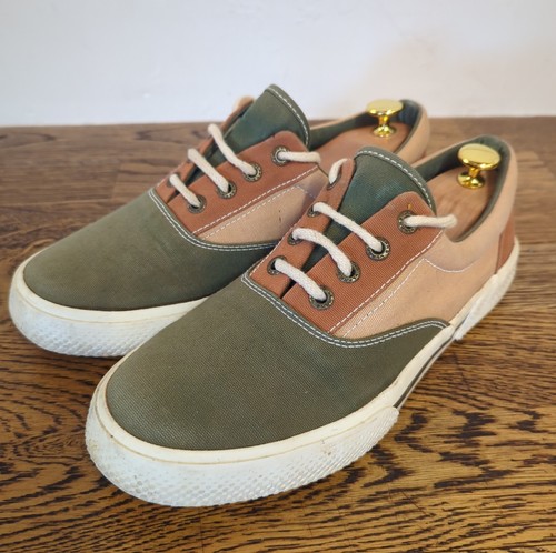 Clarks mens canvas trainers - canvas,