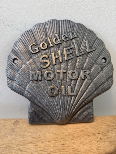 Unusual shell motor oil cast - unusual,