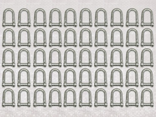 Galvanised dee shackle - galvanised,