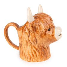 Highland Cow Calf Milk Jug