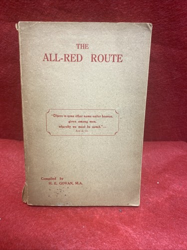 The all red route anthology - an,