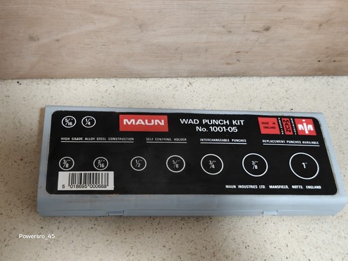 Maun imperial wad punch kit - imperial,