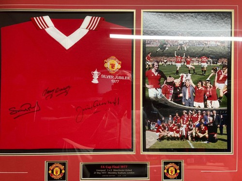 Manchester united 1977 cup - united,