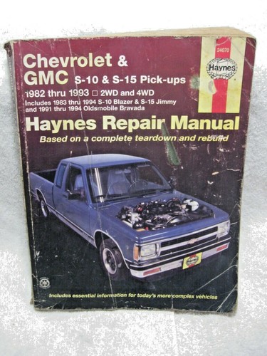 Haynes 24070 chevrolet gmc - #24070, chevrolet/gmc