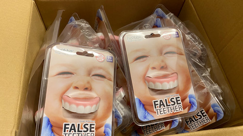 False teether baby teething - false,