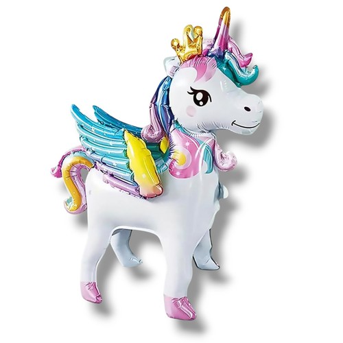 Standing unicorn mylar - unicorn,
