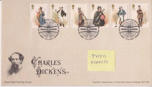 Tallents pmk royal mail - gb,