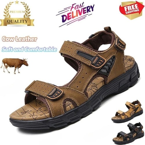 Mens summer sandals leather - mens,