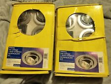 Wickes Eyeball Downlights Kits x 2 = (10 x Chrome Lights With Transformers) 20W