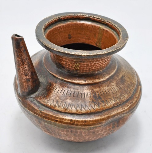 Antique copper water - water, drinking