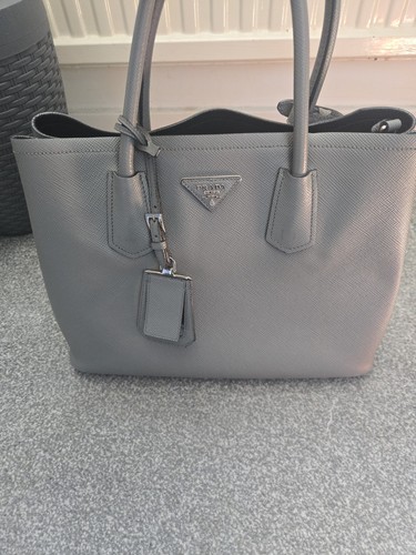 Prada saffiano leather double - leather,