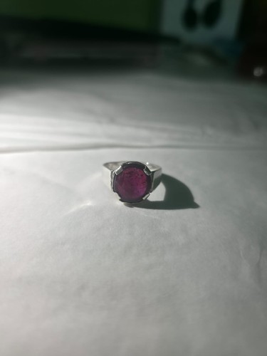 Mens natural ruby - natural, 925