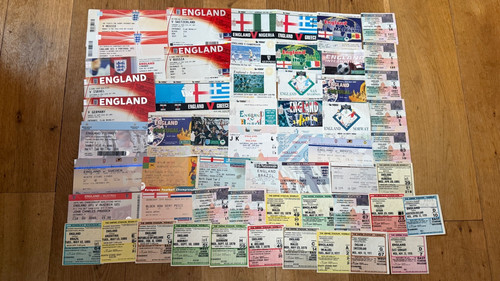 Ticket collection england - ,