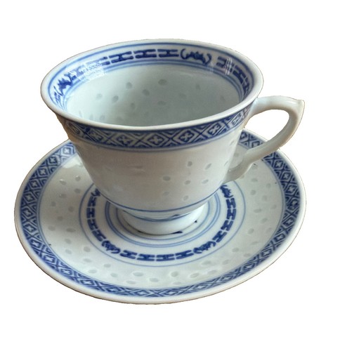 Vintage chinese blue white - chinese, &