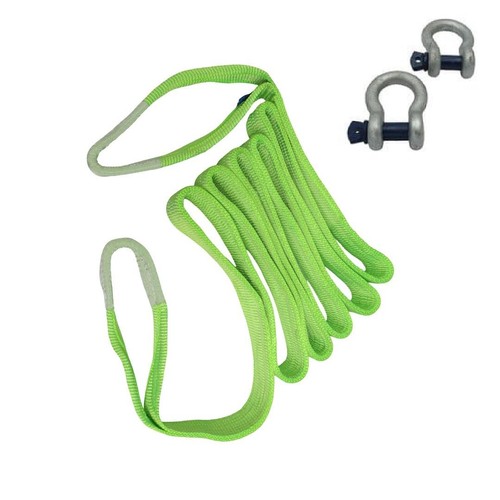 Heavy duty recovery tow strap - duty,