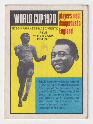 Trade card world cup 1970 - card,